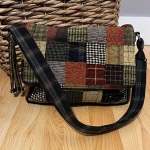 Donna Sharp Multi-Patterned Purse With Strap